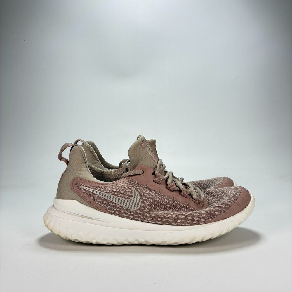 Nike Renew Rival Mauve Dusty Rose Lace Up Running Shoes BV1252-200 Womens Size 8